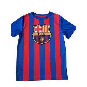 FC Barcelona Kids Soccer Jersey Blaugrana Stripes L